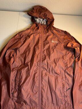 Sierra Designs brown rain jacket